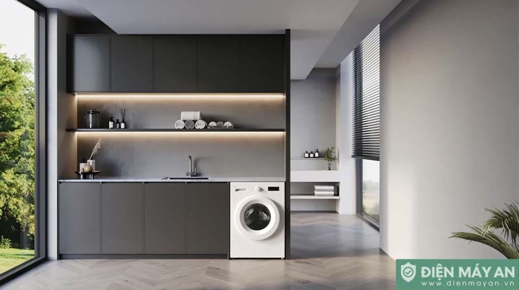 Máy giặt sấy LG Inverter giặt 9 kg - sấy 5 kg FB1209D5M